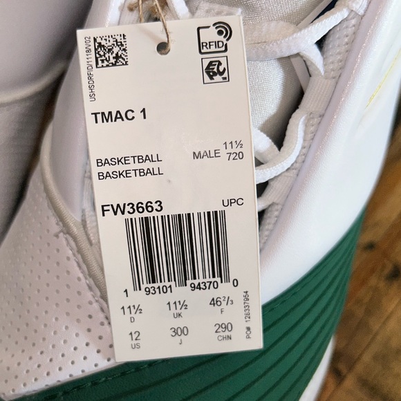 Adidas TMAC1 Lebron James Vincent St. Mary’s High School SVSM Basketball Mens 12 - Picture 6 of 12